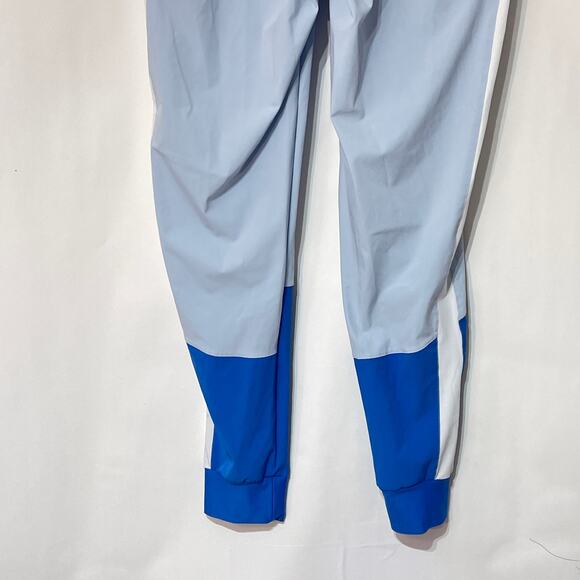 Under Armour Loose Fit Gym Pants Womens Medium Blue Windbreaker Joggers - Picture 6 of 7